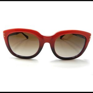 Coach Orange Blue Gradient sunglasses
